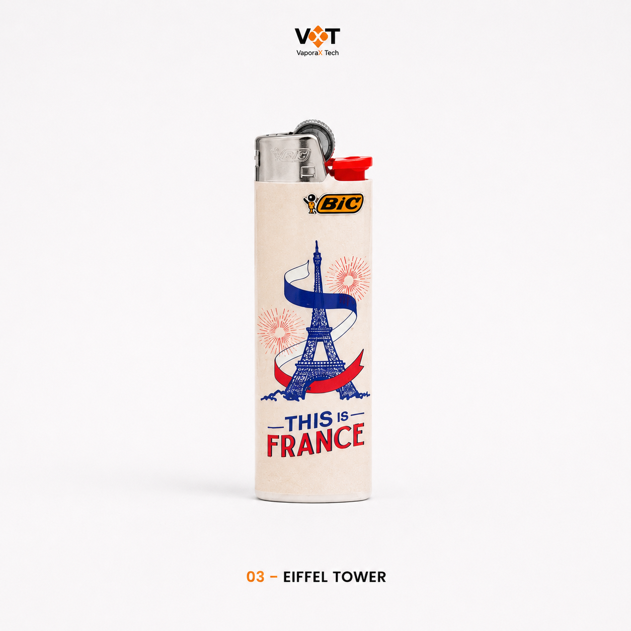 BIC This Is France Designer Lighter Collection