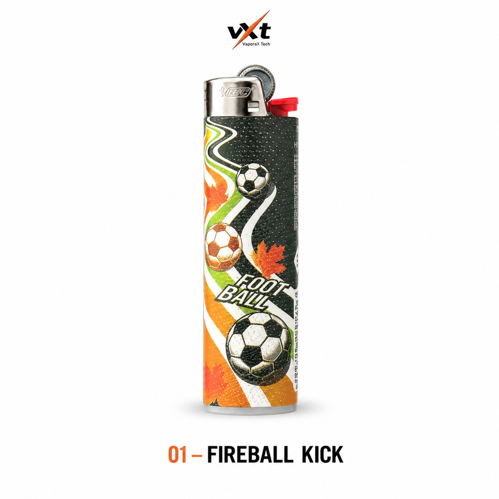 BIC The Football Edit Designer Lighter Collection
