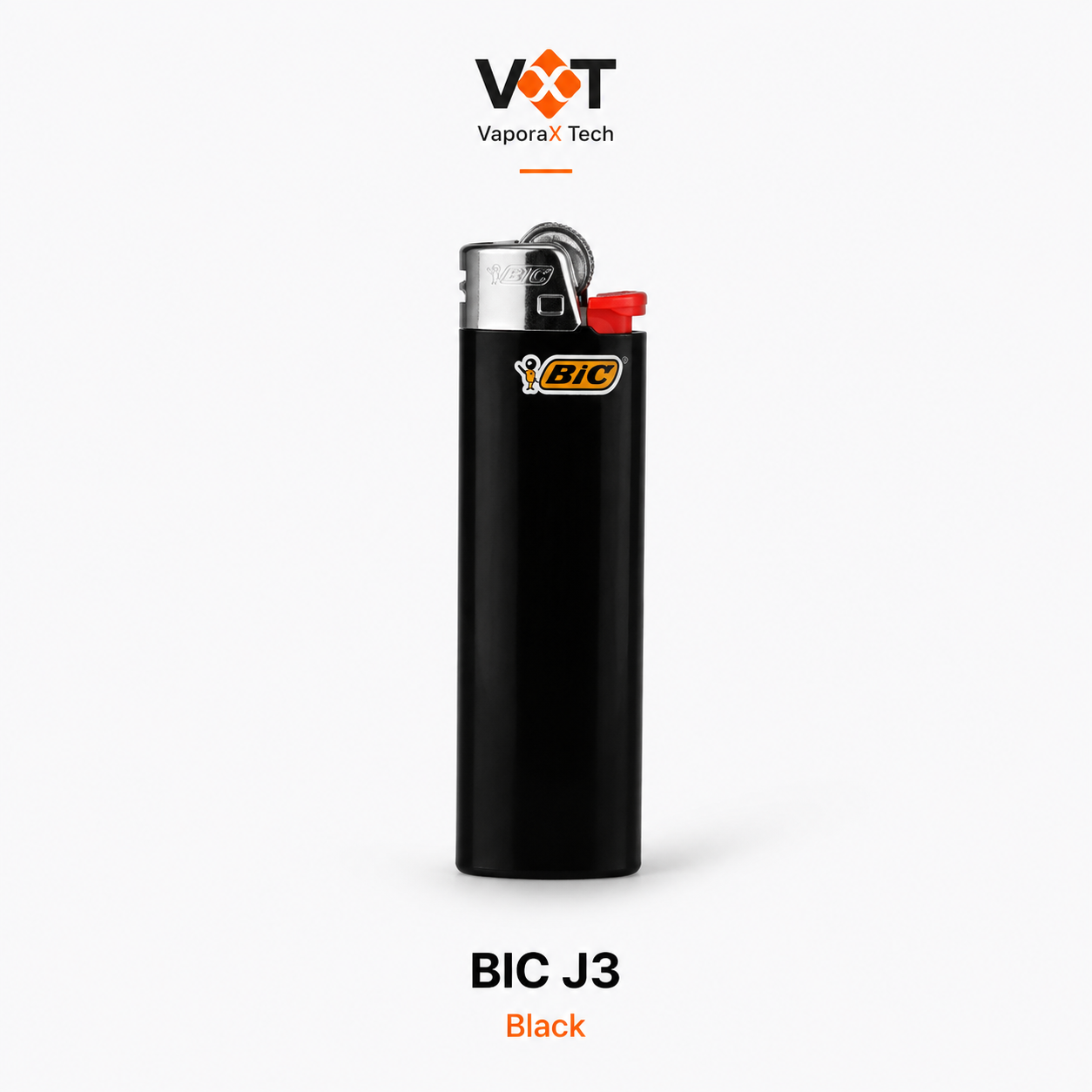 BIC® J3 Solid Colour Pocket Lighter – Original