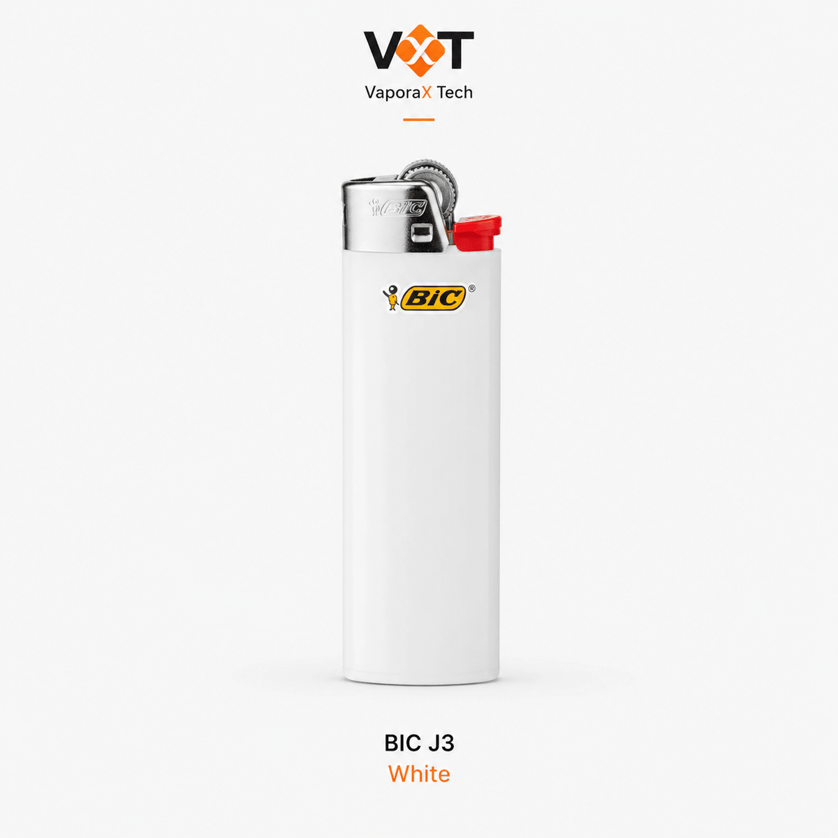 BIC® J3 Solid Colour Pocket Lighter - VaporaX Tech