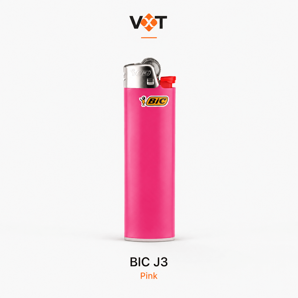 BIC® J3 Solid Colour Pocket Lighter - VaporaX Tech