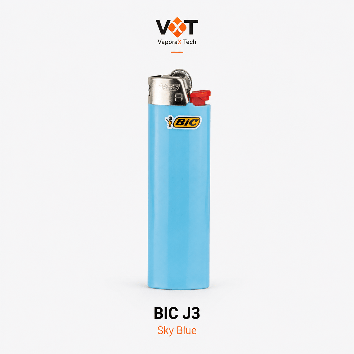 BIC® J3 Solid Colour Pocket Lighter - VaporaX Tech