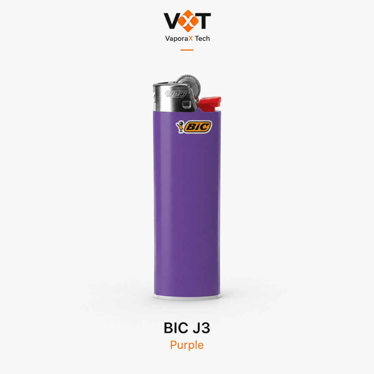 BIC® J3 Solid Colour Pocket Lighter - VaporaX Tech