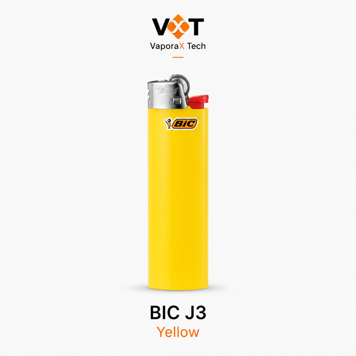 BIC® J3 Solid Colour Pocket Lighter - VaporaX Tech