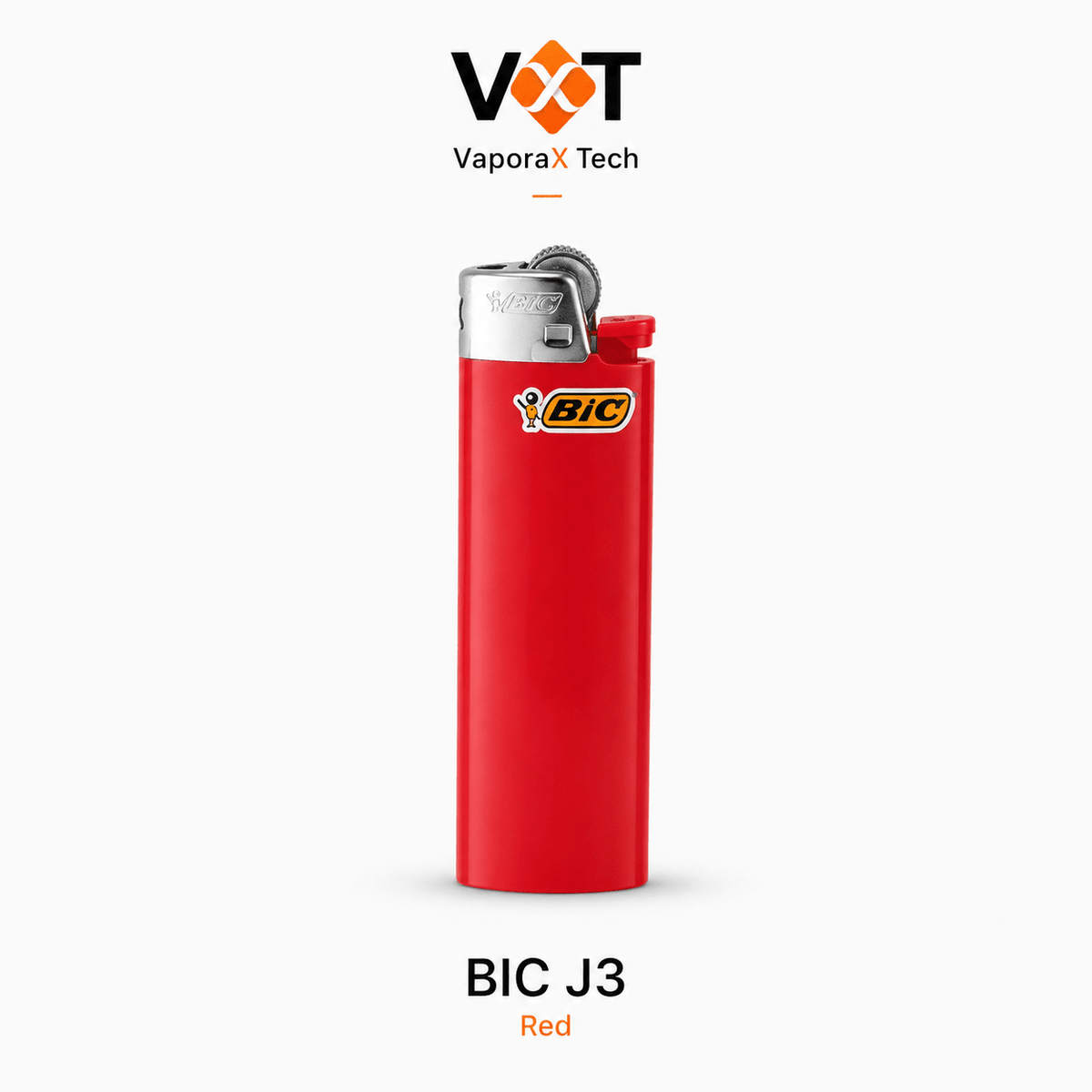 BIC® J3 Solid Colour Pocket Lighter - VaporaX Tech