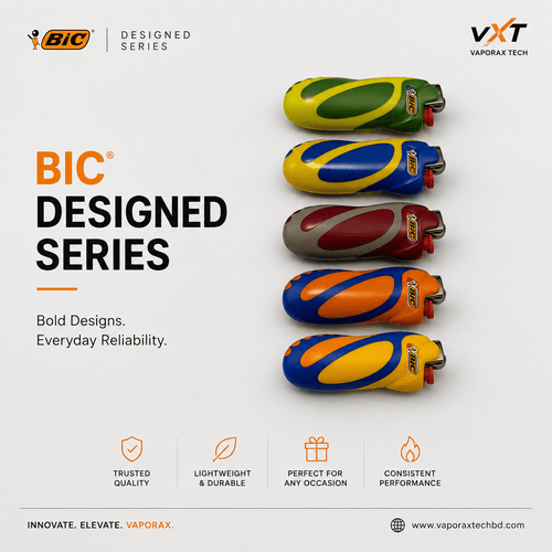 BIC The Grip Edit Pocket Lighter Collection - VaporaX Tech