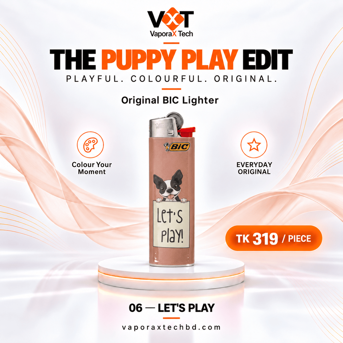 BIC® The Puppy Play Collection - VaporaX Tech