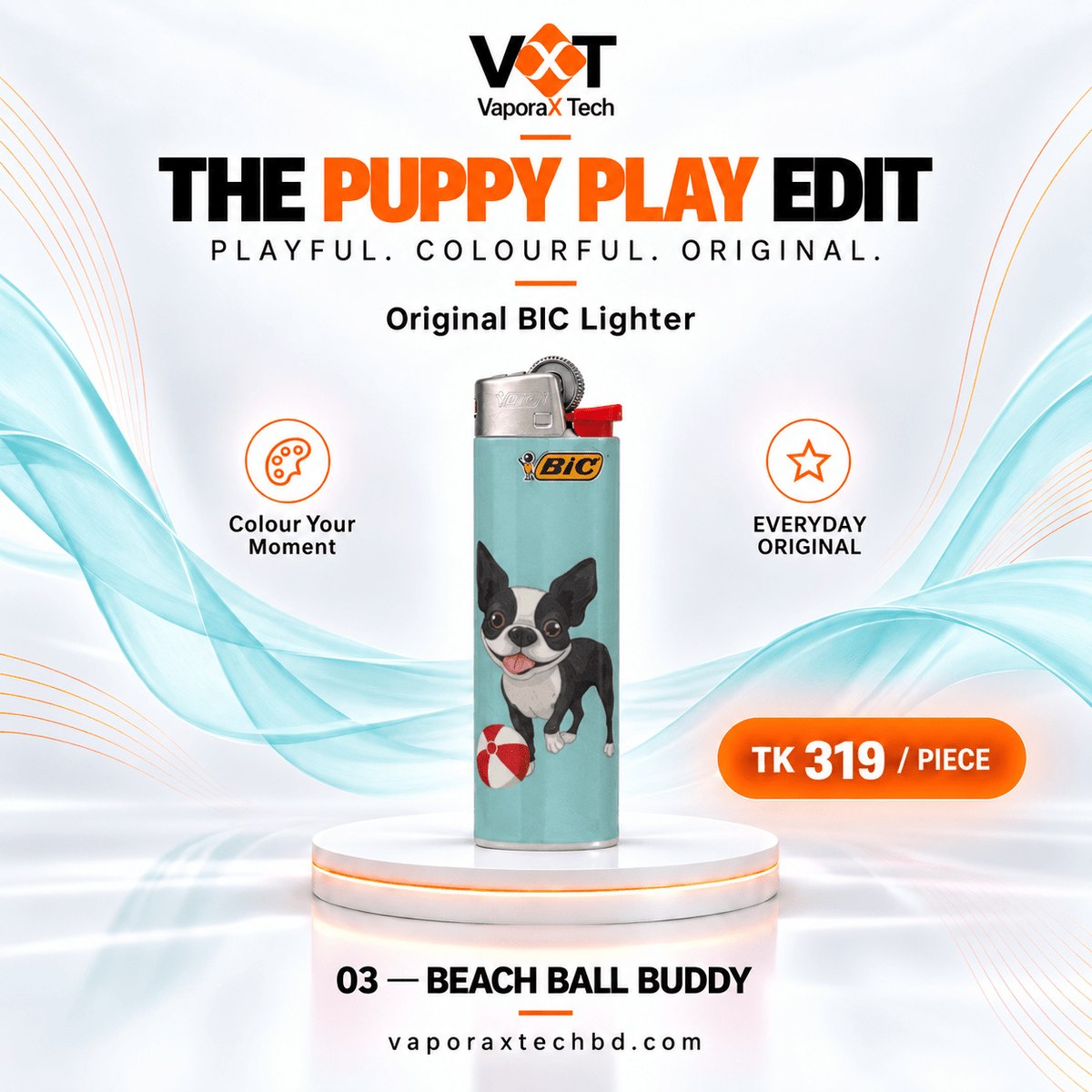 BIC® The Puppy Play Collection - VaporaX Tech