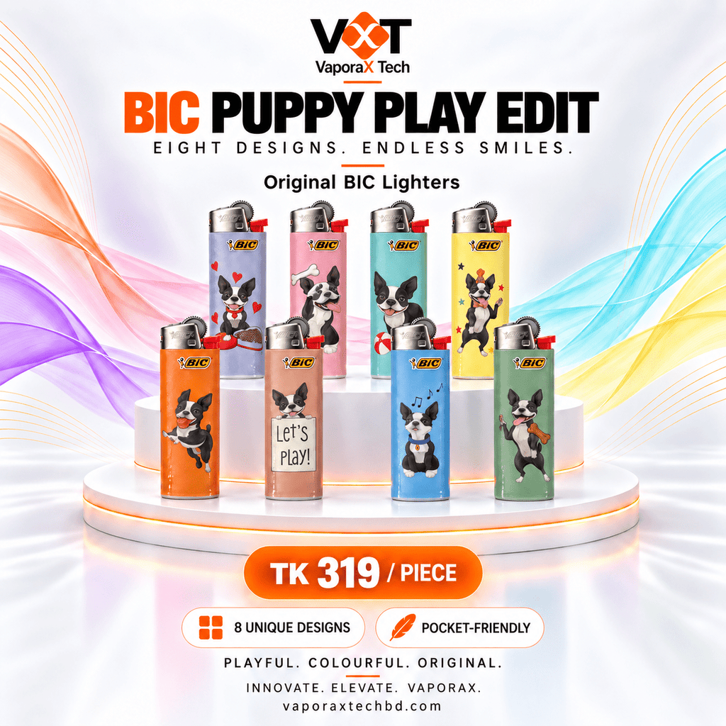 BIC® The Puppy Play Collection - VaporaX Tech