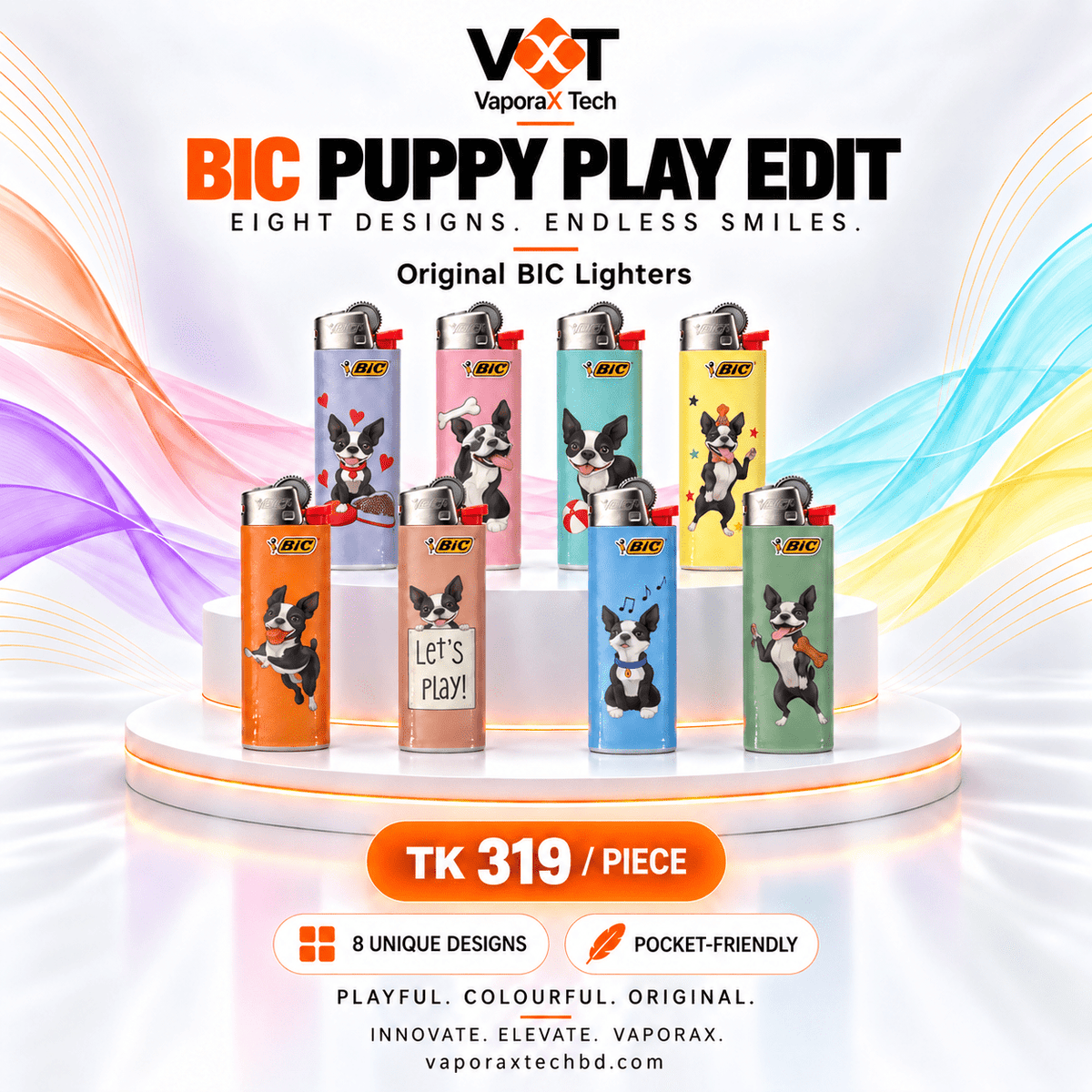BIC® The Puppy Play Collection - VaporaX Tech