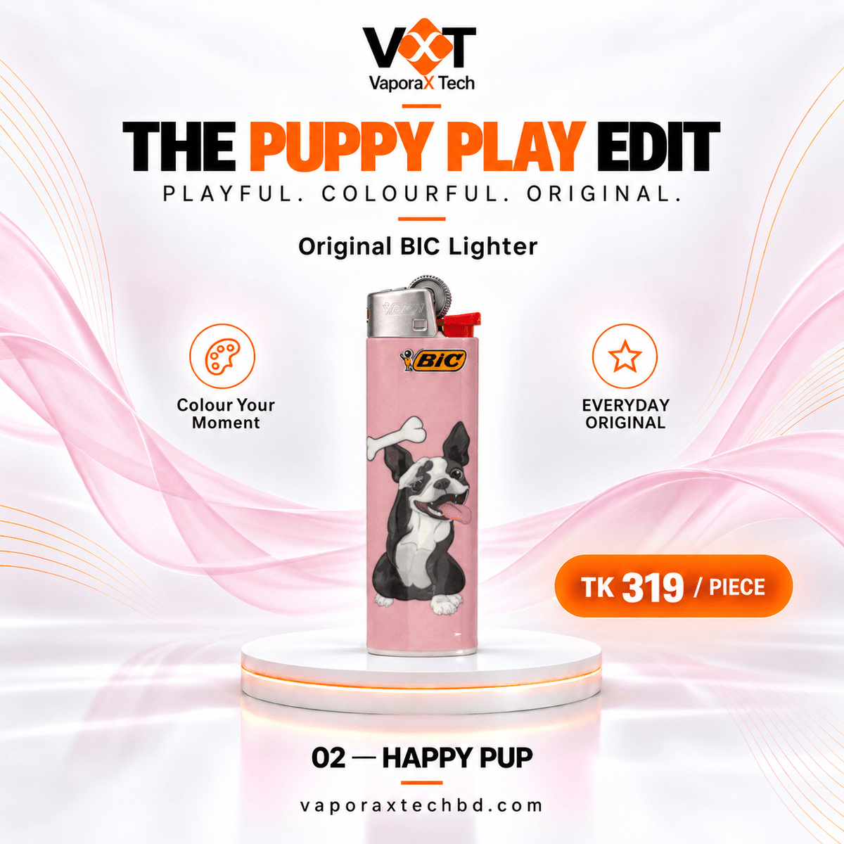 BIC® The Puppy Play Collection - VaporaX Tech