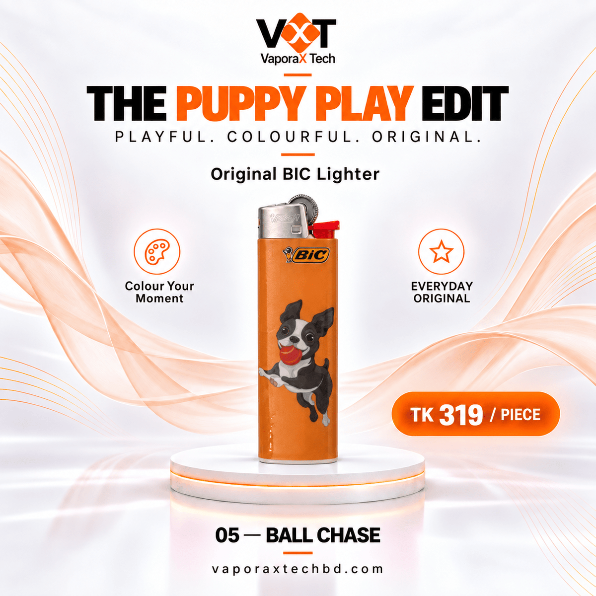 BIC® The Puppy Play Collection - VaporaX Tech