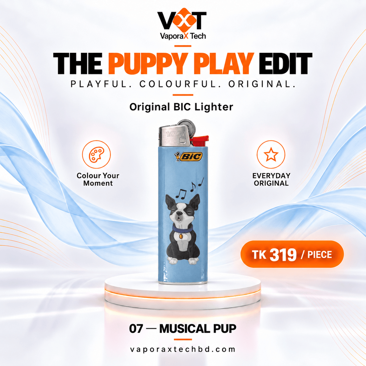 BIC® The Puppy Play Collection - VaporaX Tech