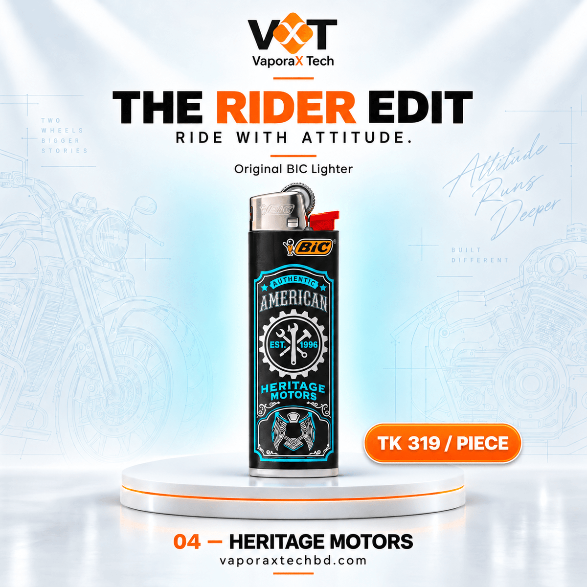 BIC® THE RIDER EDITION - VaporaX Tech
