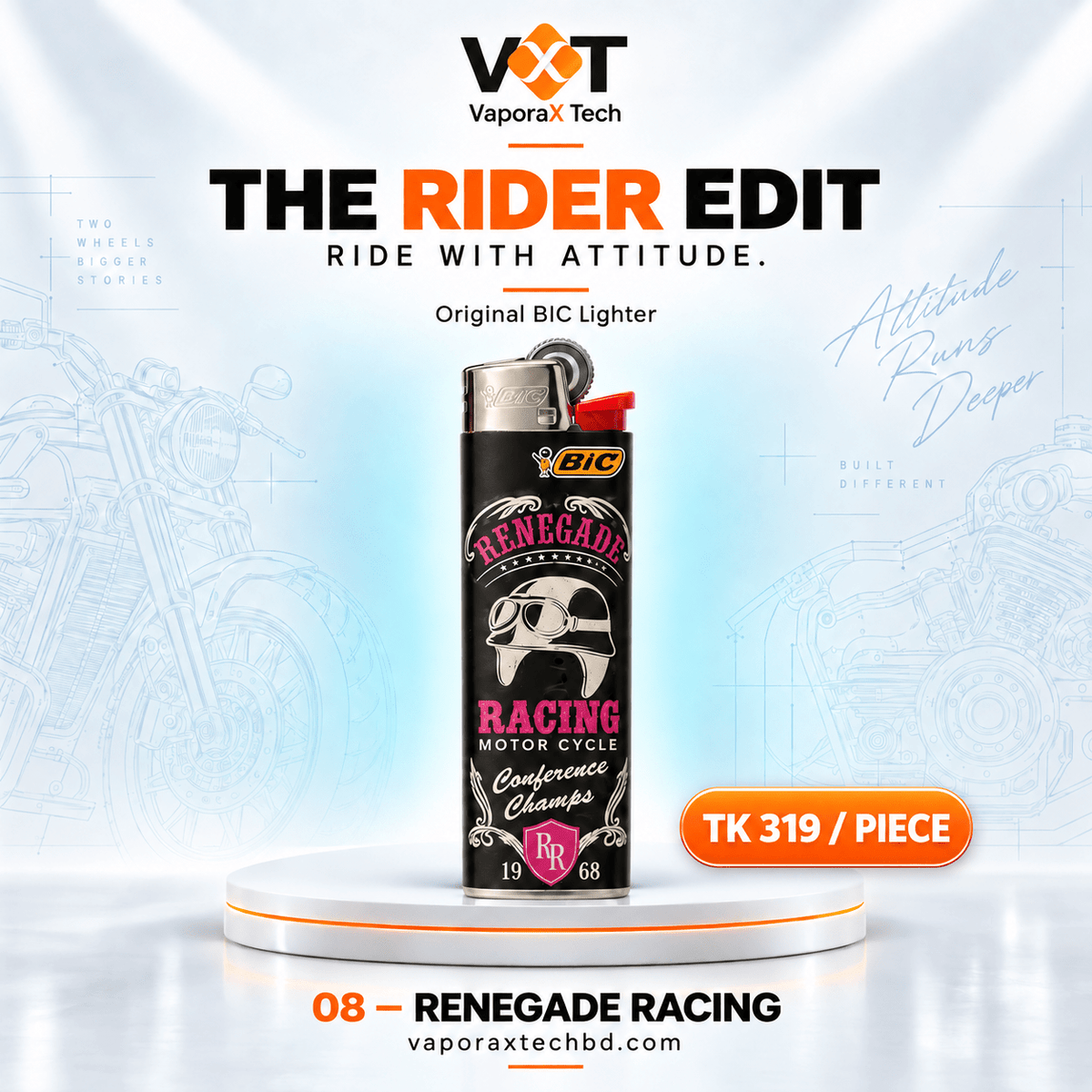 BIC® THE RIDER EDITION - VaporaX Tech