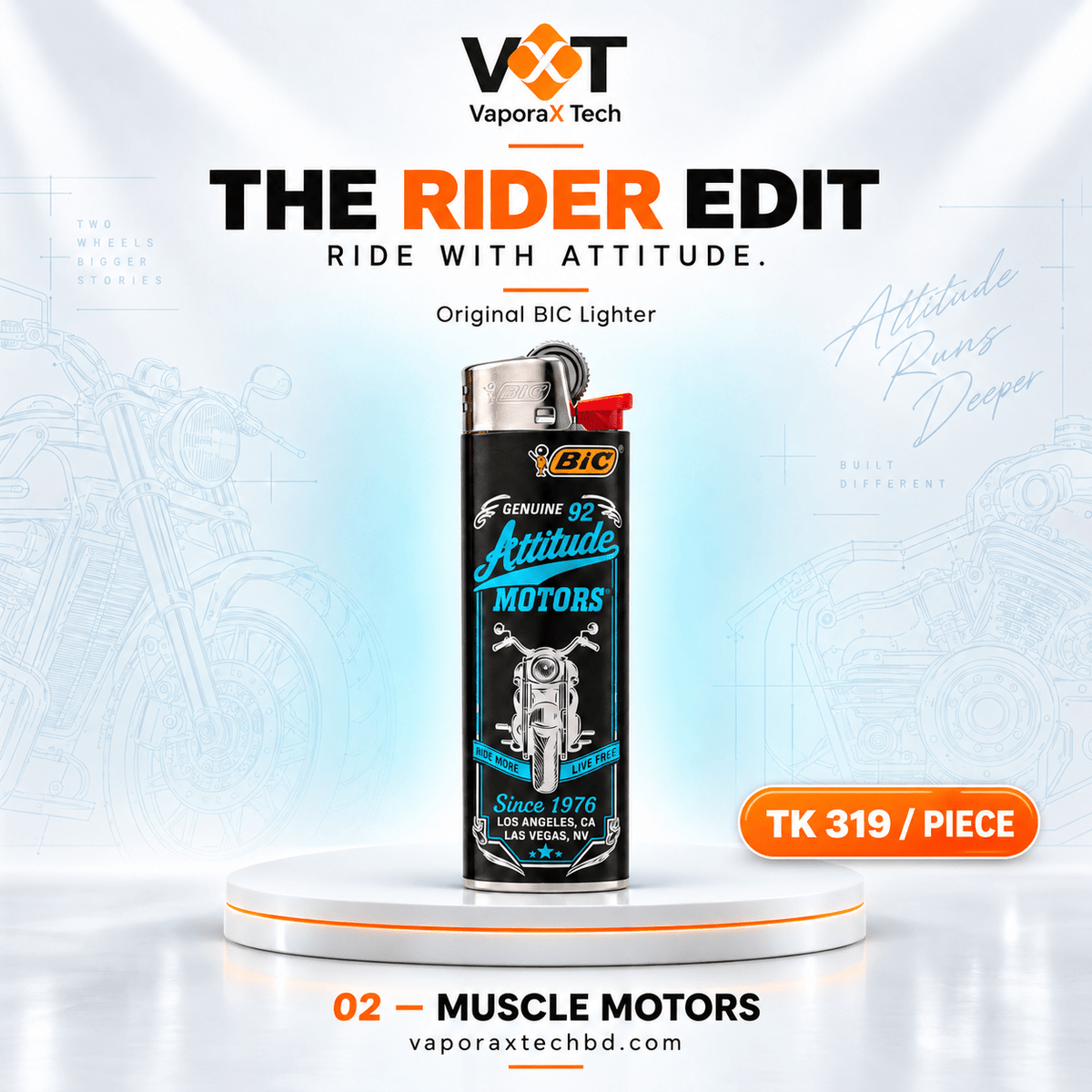 BIC® THE RIDER EDITION - VaporaX Tech