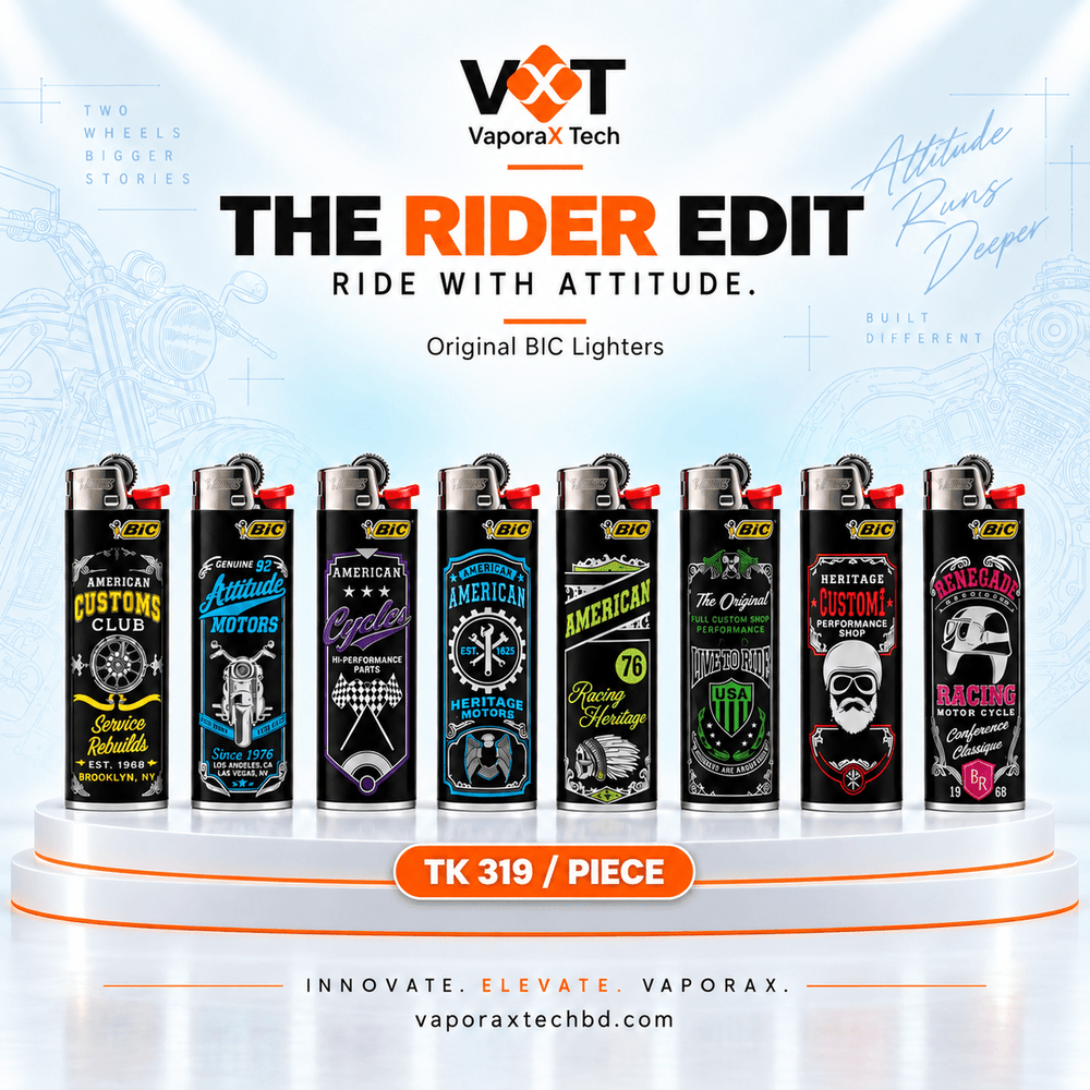 BIC® THE RIDER EDITION - VaporaX Tech