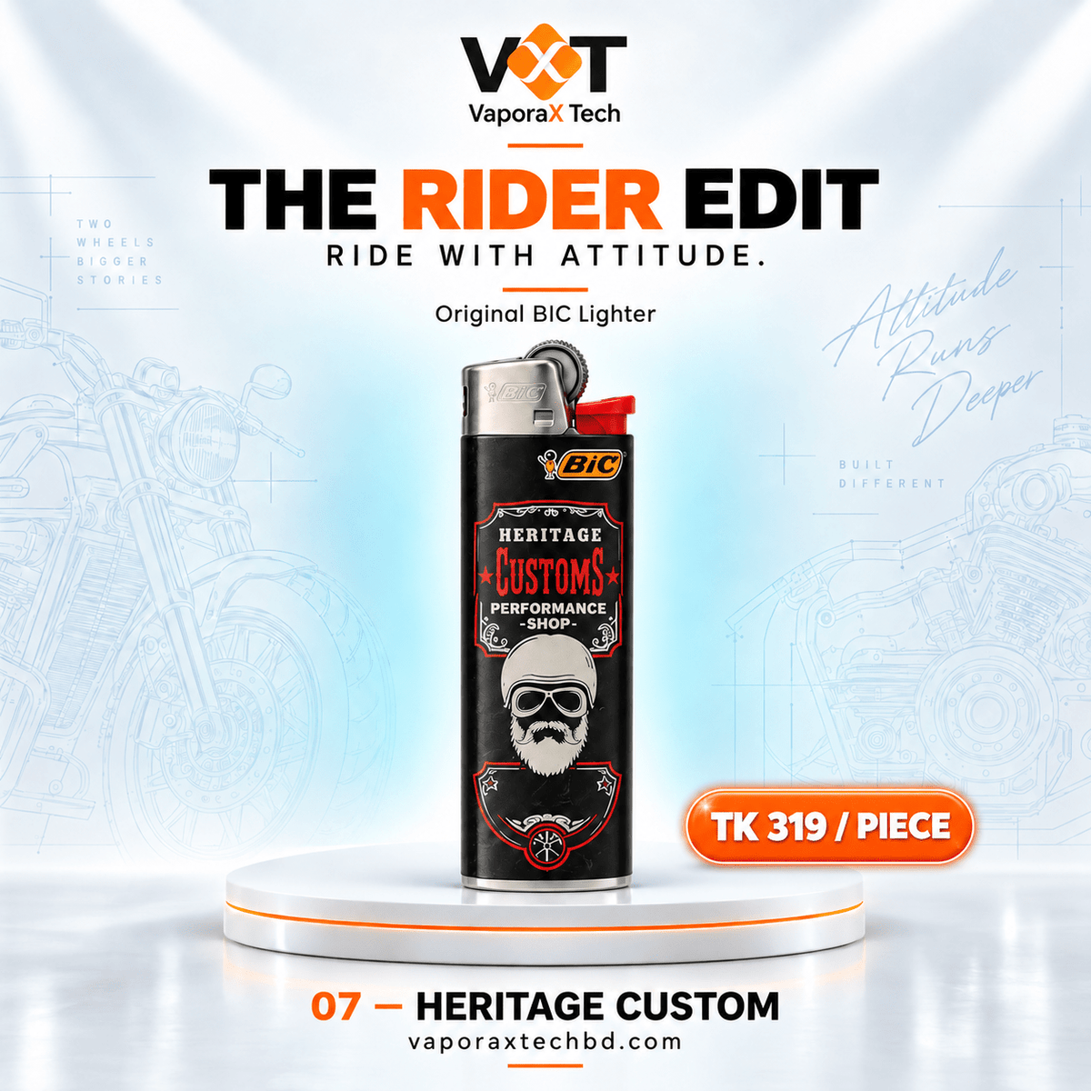 BIC® THE RIDER EDITION - VaporaX Tech