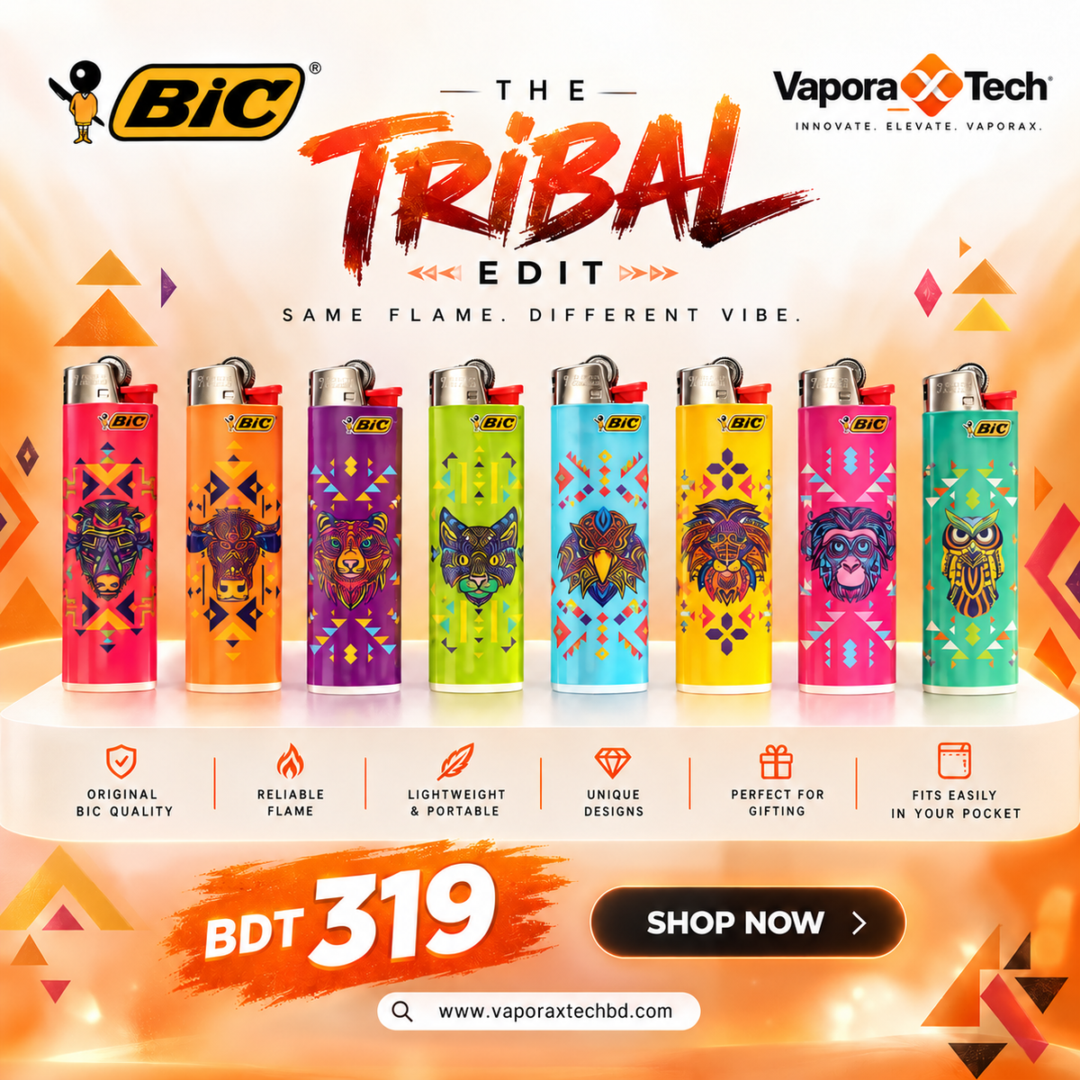 BIC® The Tribal Edition - VaporaX Tech