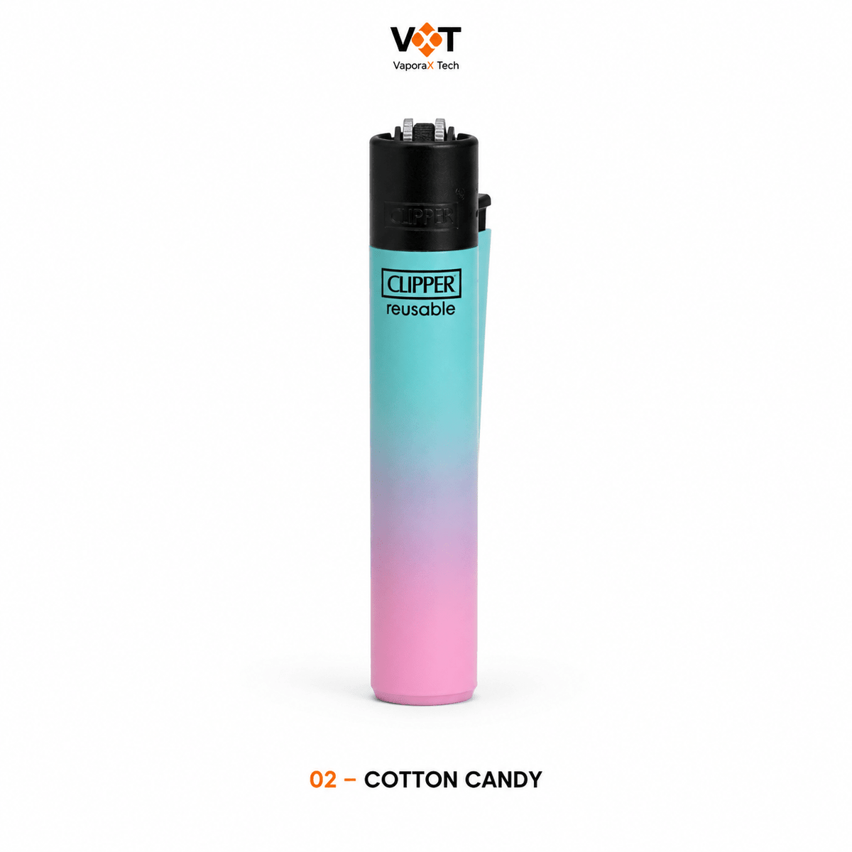 CLIPPER Gradient Reusable Lighter Collection - VaporaX Tech