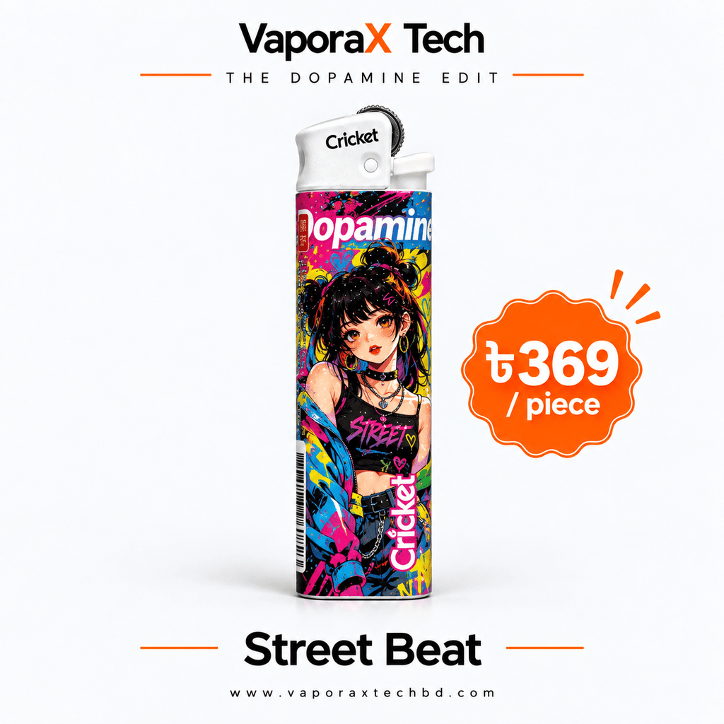 Cricket Dopamine Edit – Illustrated Pocket Lighter Collection - VaporaX Tech