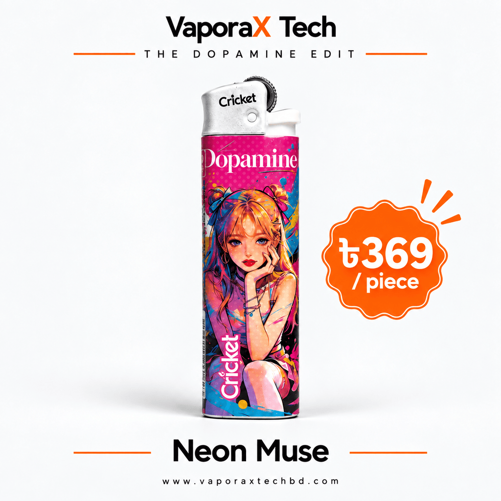 Cricket Dopamine Edit – Illustrated Pocket Lighter Collection - VaporaX Tech