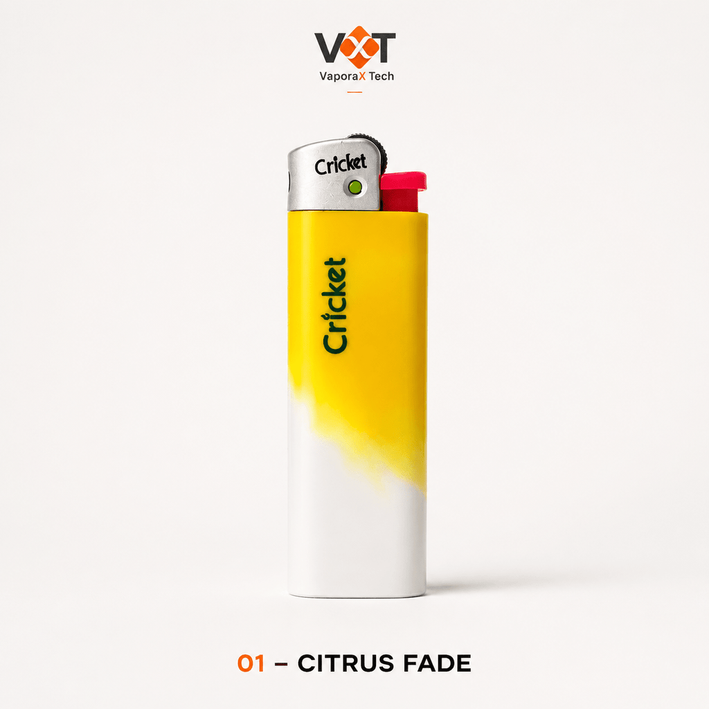 Cricket The Colour Fade Edit Pocket Lighter Collection - VaporaX Tech