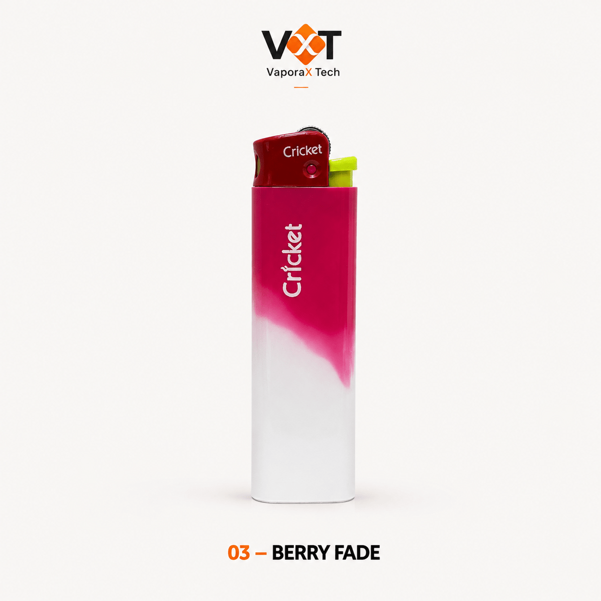 Cricket The Colour Fade Edit Pocket Lighter Collection - VaporaX Tech